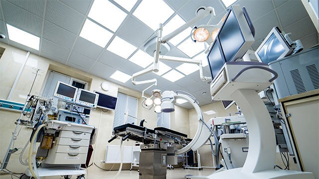 LED lighting and LED controls for operating rooms