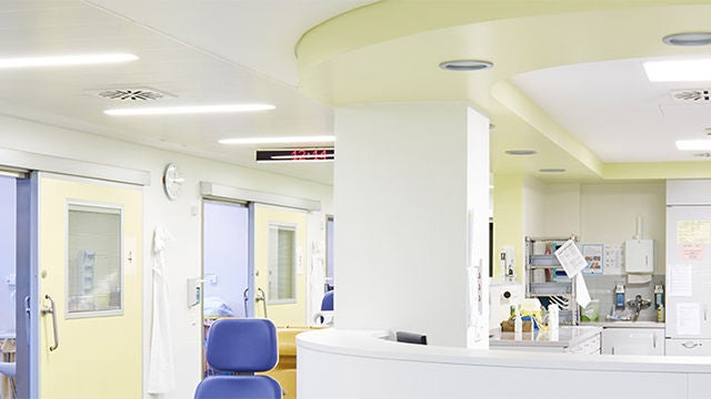 LED lighting and LED lighting controls for healthcare