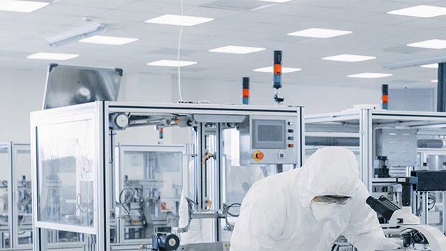 LED lighting and LED controls for laboratories or cleanrooms
