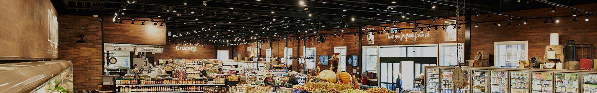LED lighting control solutions for grocery stores
