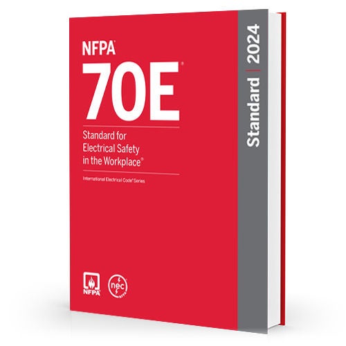 NFPA 70E 2024 Edition Book Cover