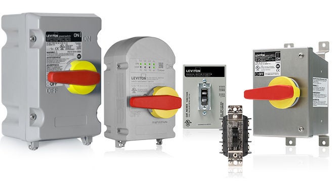 Disconnect and Motor Starter Switches