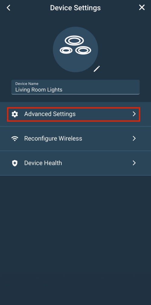 Device Settings