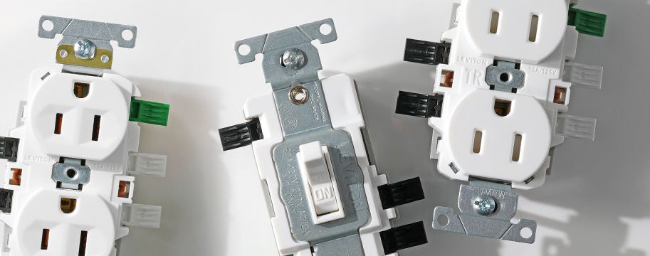 Lever Edge Switches and Receptacles