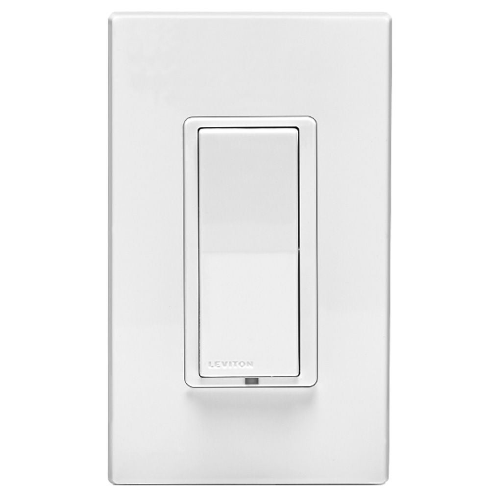 GreenConnect Wireless Wall Switch, 120/277VAC, 10A, White, Light Almond, Ivory. Cat. No. ZBS00-D0Z