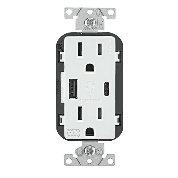 Leviton T5638 - 18W USB A/C Charger