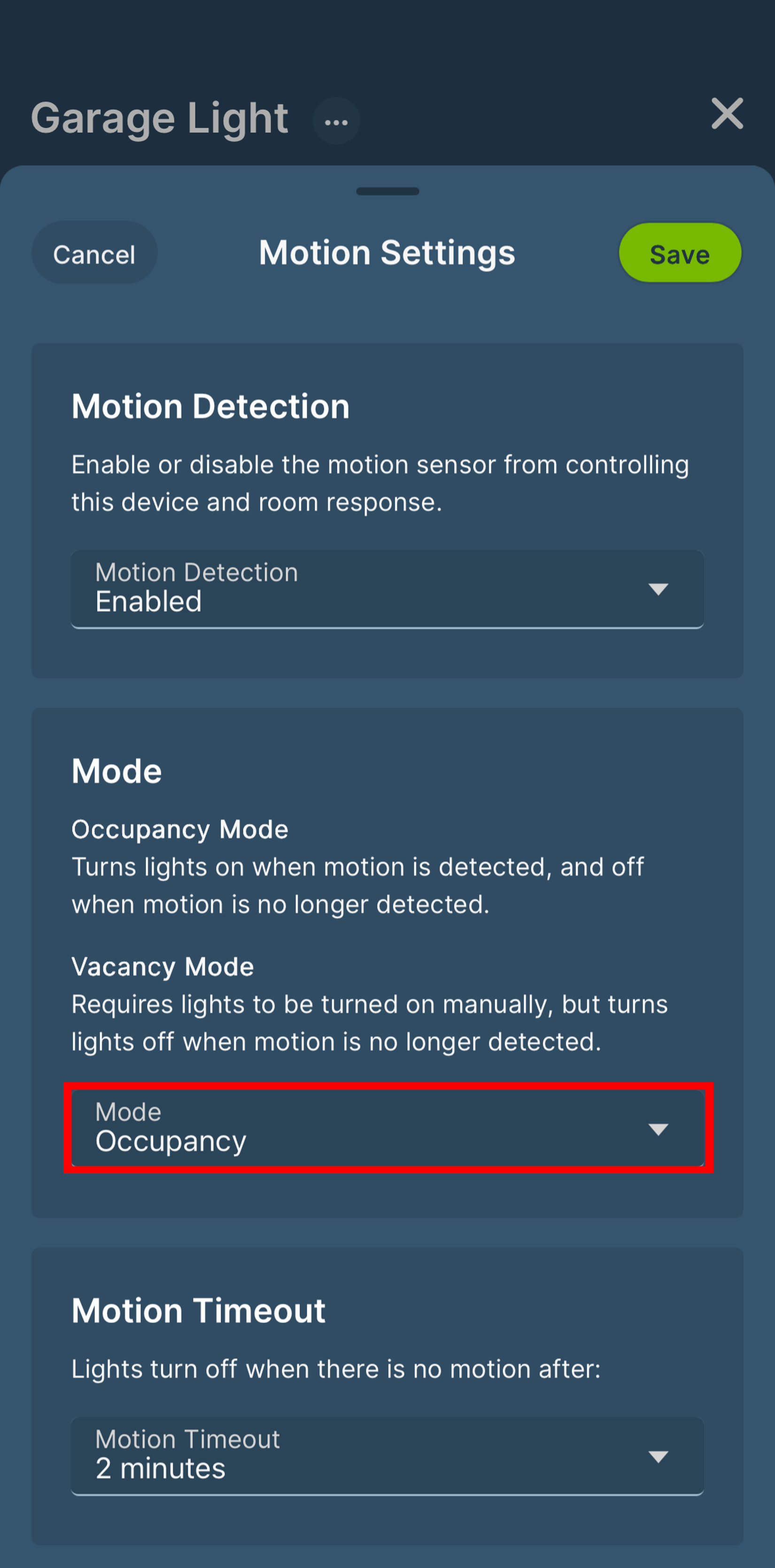Motion Sensor