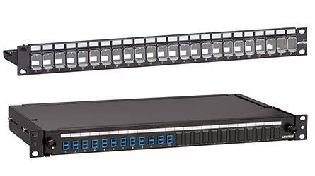 Copper and Fiber Patch Panels