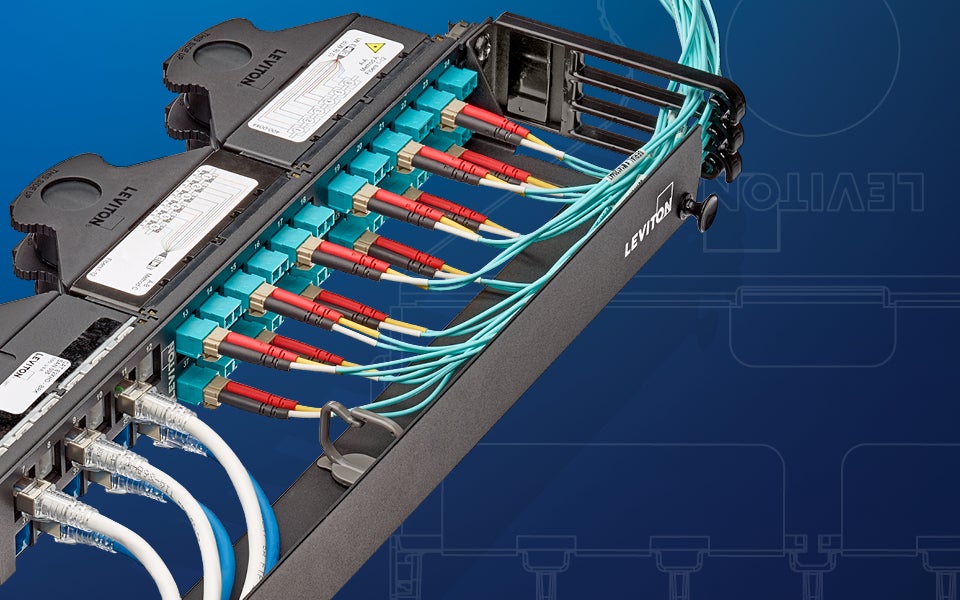 e2XHD Fiber Optic Patching Platform | Leviton Network Solutions