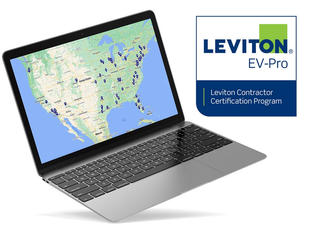 EV-Pro and Laptop showing Network map