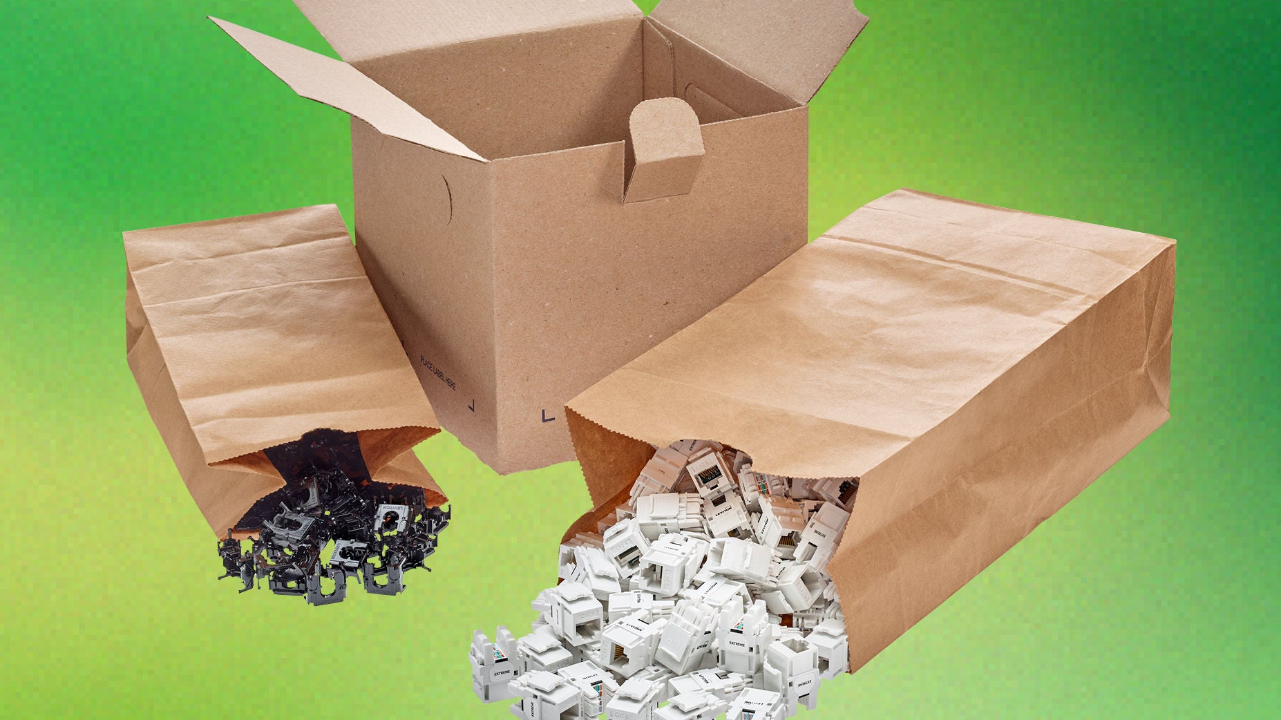 EXTREME Cat 6A and Cat 6 Jacks