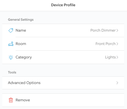 Device Profile