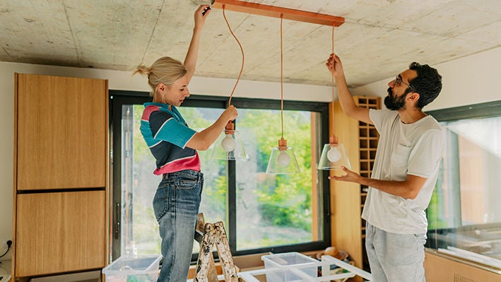 ceiling install