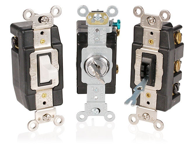 Specialty Switch Collection, Momentary, Key Locking, Tamper-Resistant