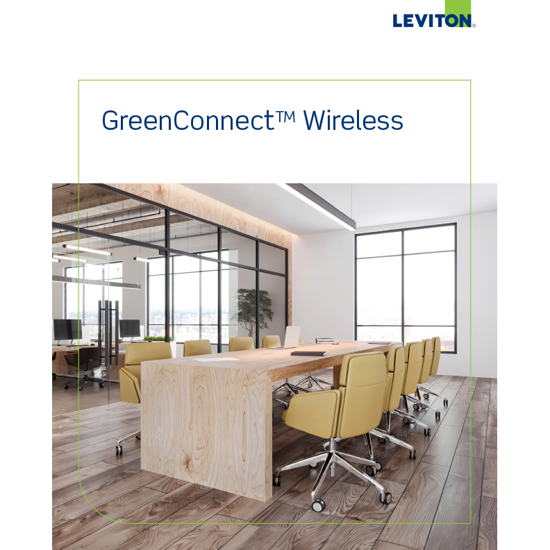 GreenConnect Wireless Lighting Control Design Guide