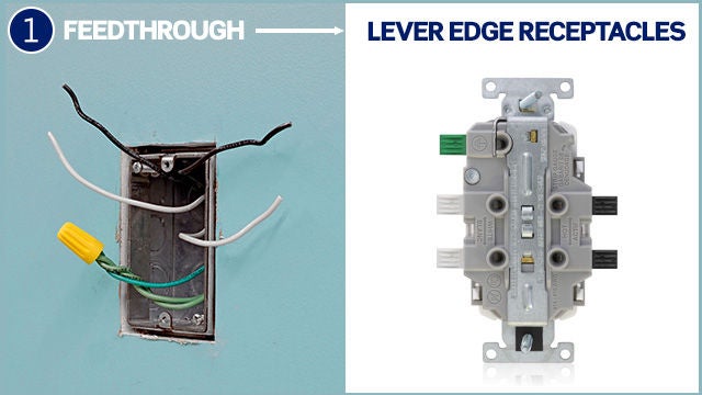 Feedthrough Wiring - Lever Edge