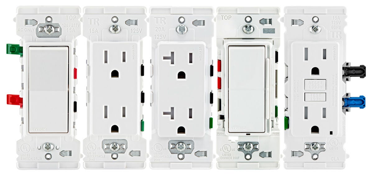 Two Tamper resistant outlets