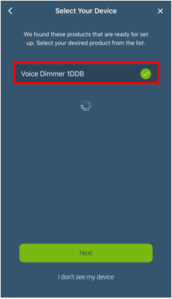 Voice Dimmer