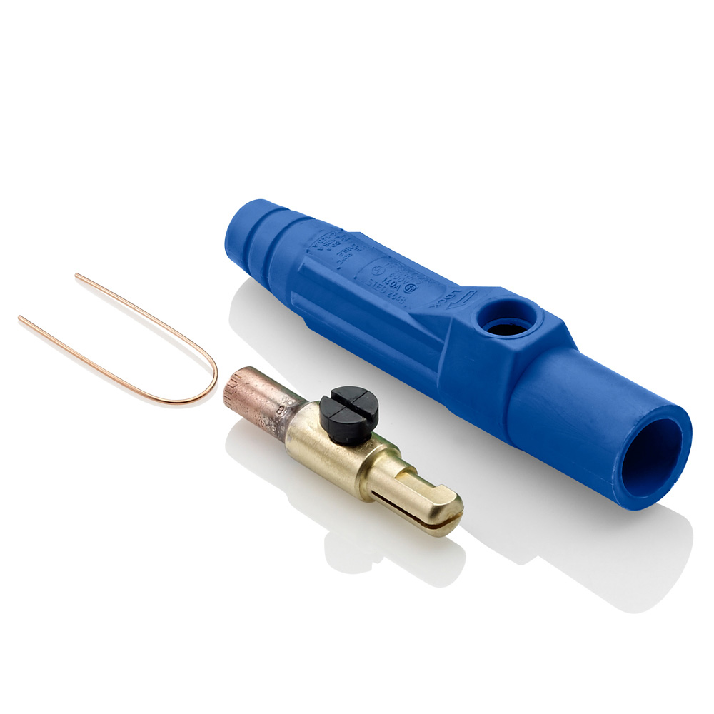 Product image for Male Plug, #8 - #4 AWG, Crimp Tube Termination