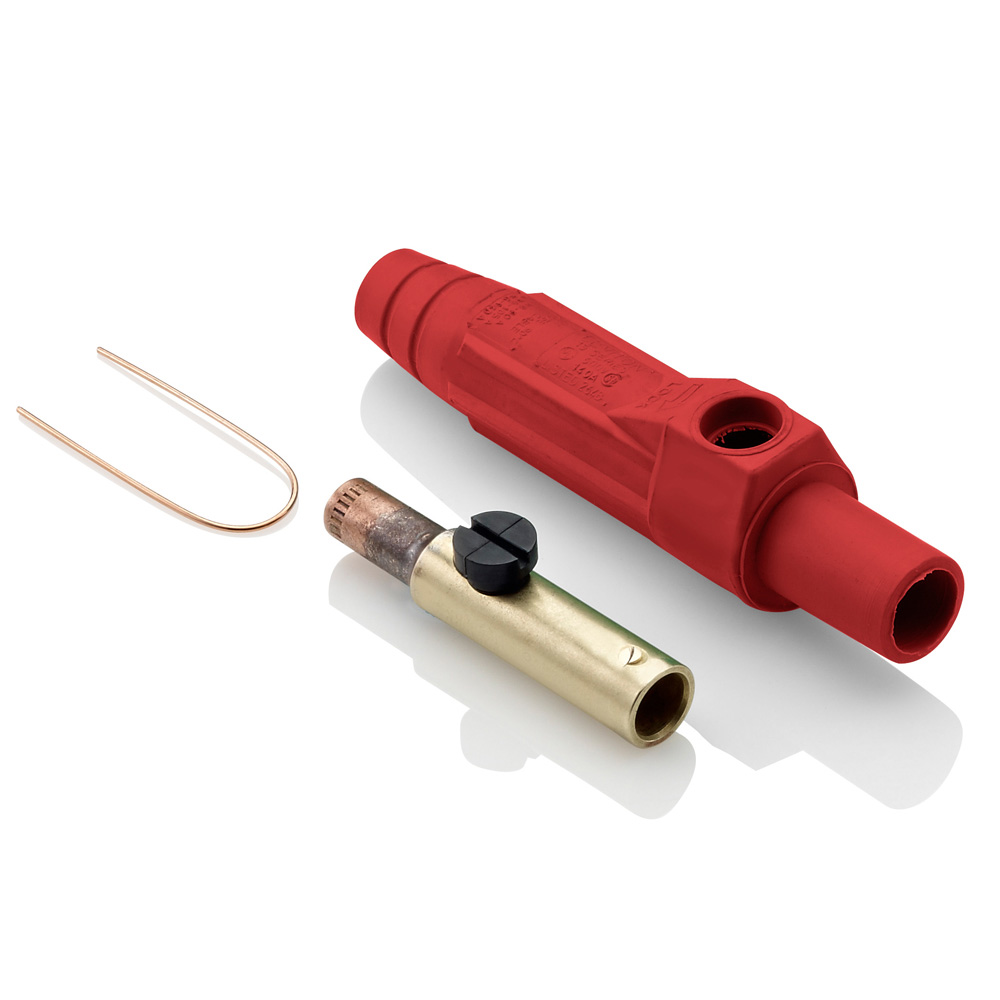 Product image for Female Plug, #8 - #4 AWG, Crimp Tube Termination