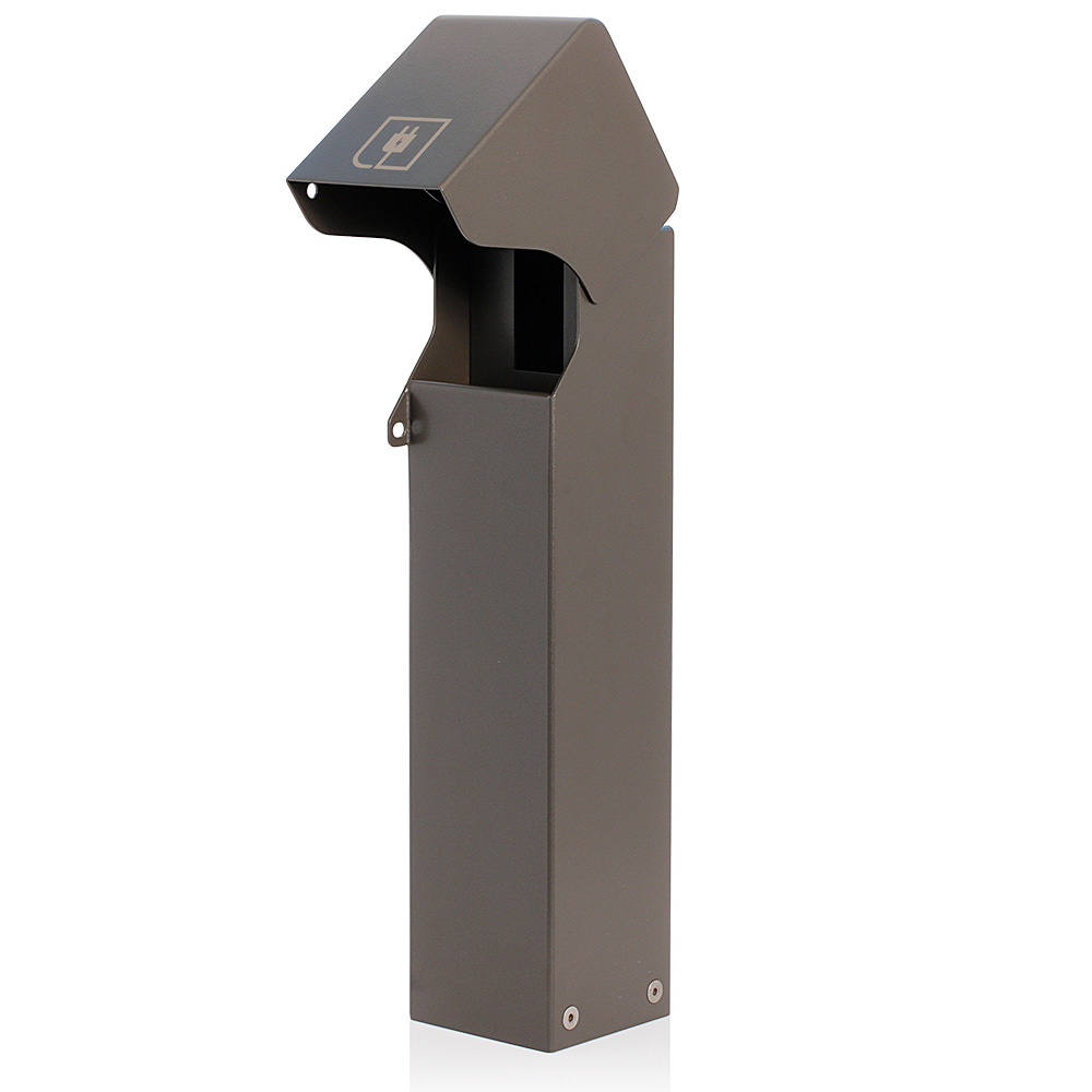 Product image for Power Pedestal, Flush Hinge, Surface Mount