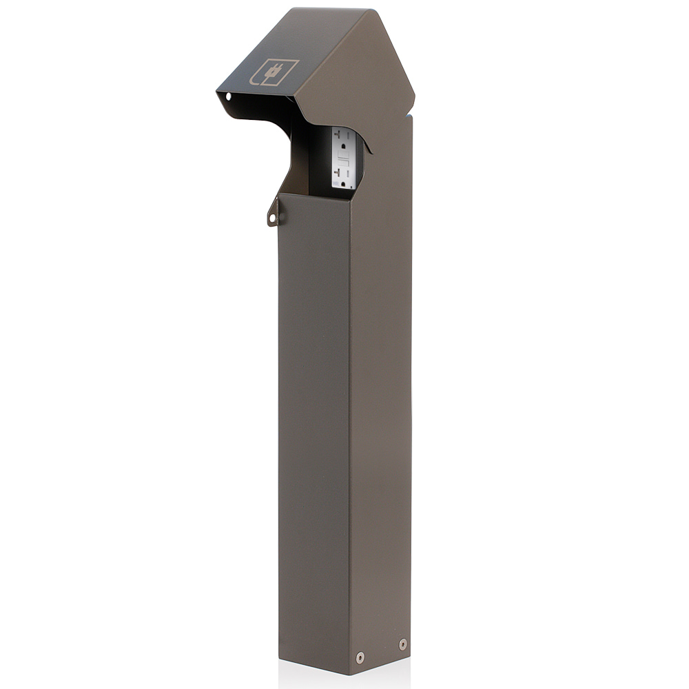 Product image for Power Pedestal Kit, Flush Hinge, Surface Mount