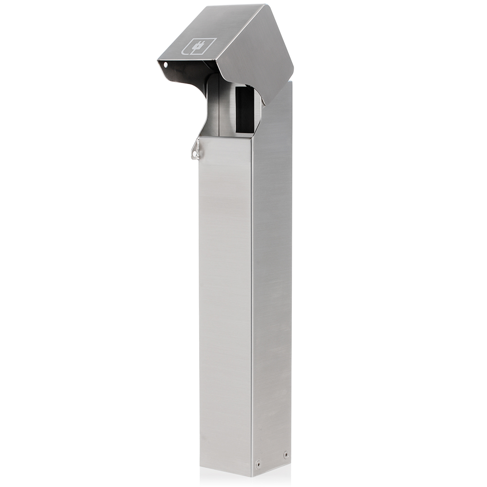 Product image for Power Pedestal, Flush Hinge, Surface Mount