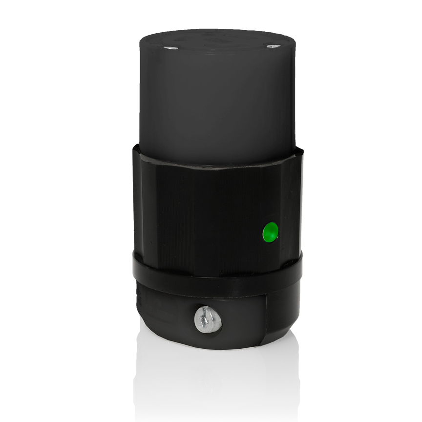 Product image for 20 Amp, 125 Volt, Locking Connector, Industrial Grade