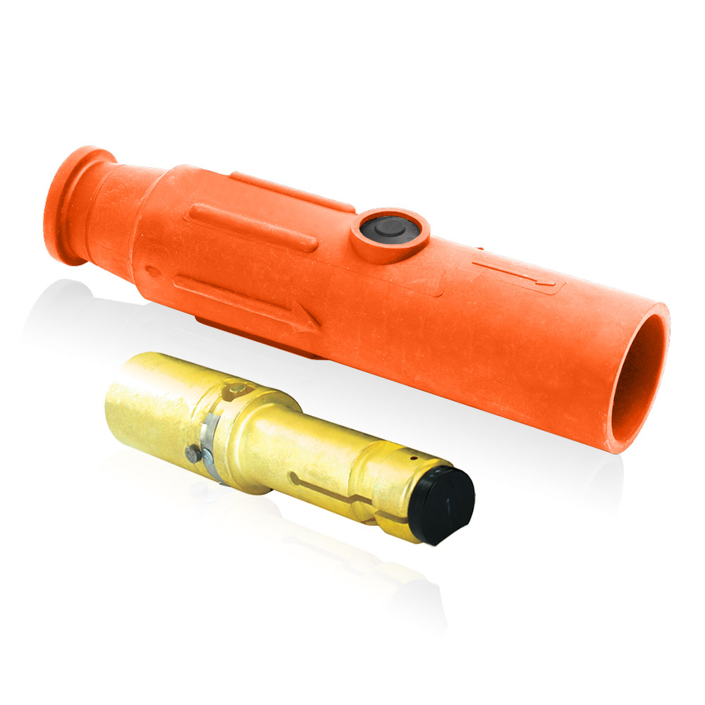 Product image for Male Plug, 350-500 MCM, Crimp Tube Termination