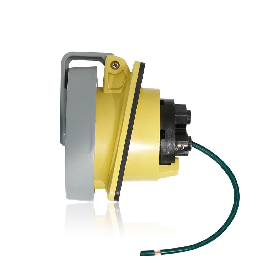 Product image for LEV Series IEC Pin & Sleeve Receptacle