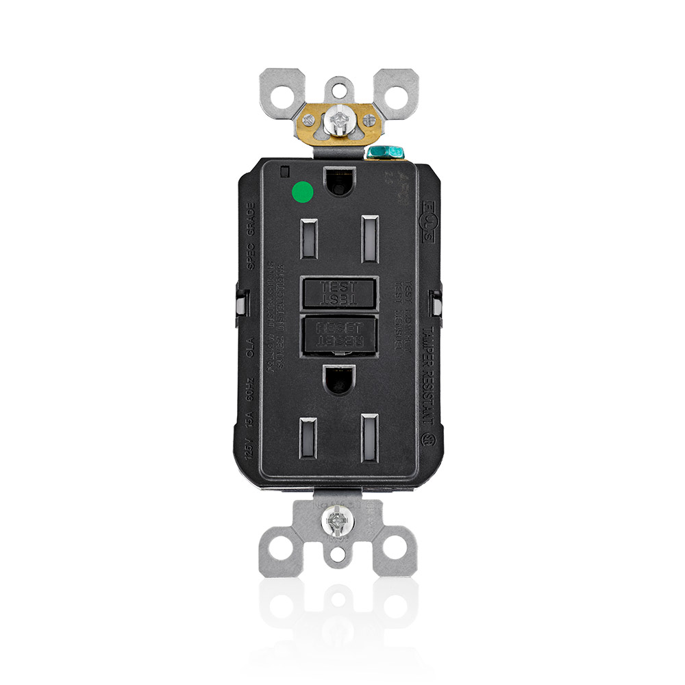 Product image for 15 Amp SmartlockPro® AFCI Receptacle/Outlet, Hospital Grade, Tamper-Resistant