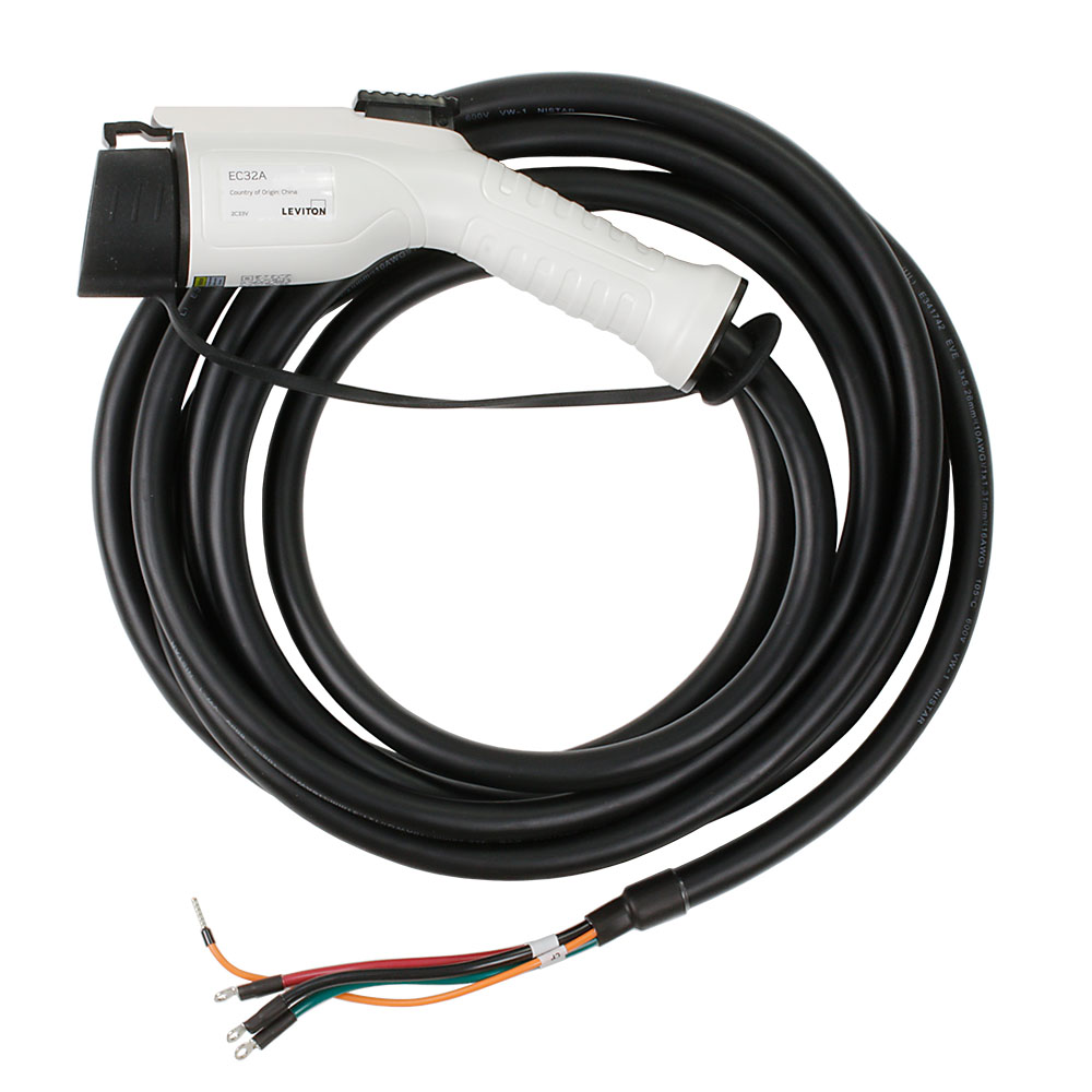 Product image for Replacement Cord for 32 Amp Level 2 Electric Vehicle Charging Station - EV Series