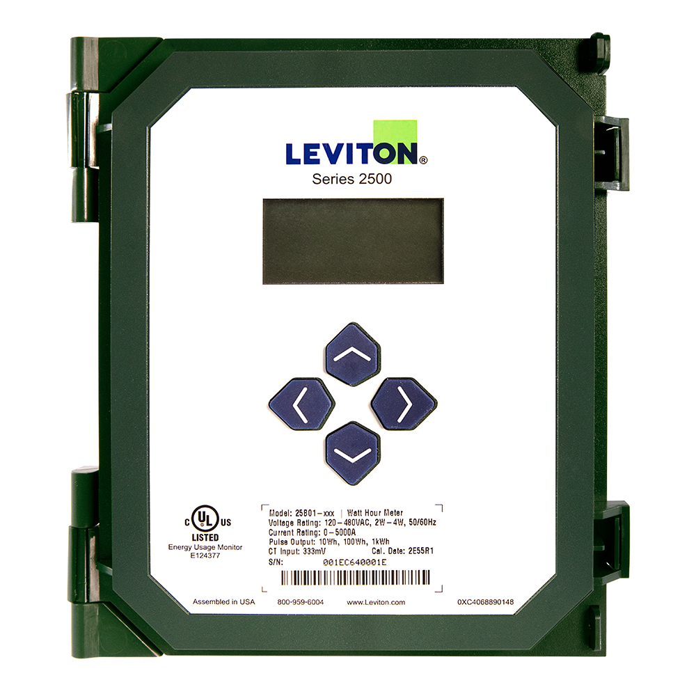 Product image for Submeter, 120/208V or 277/480V, 3-Phase Programmable, Pulse/Modbus