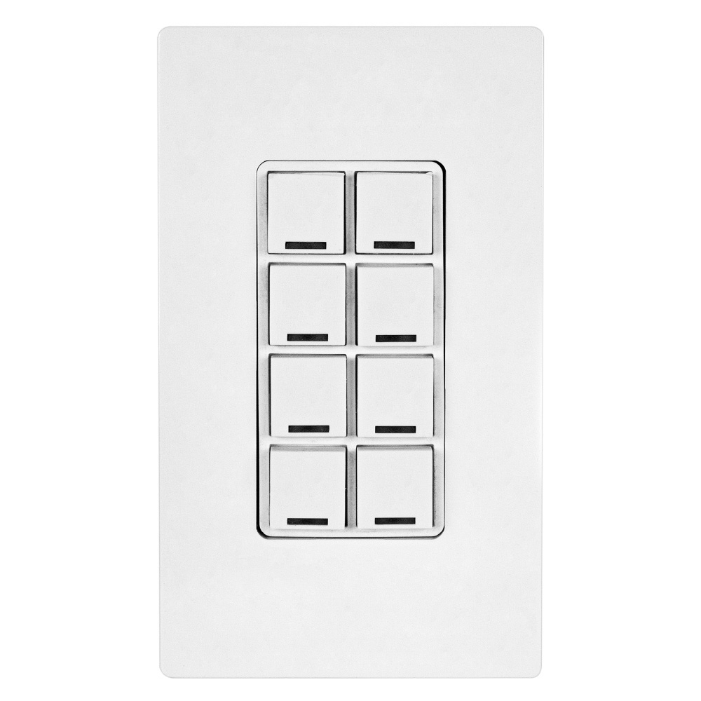 Product image for Keypad, 8 Button, GreenMAX® DRC Wired, LumaCAN