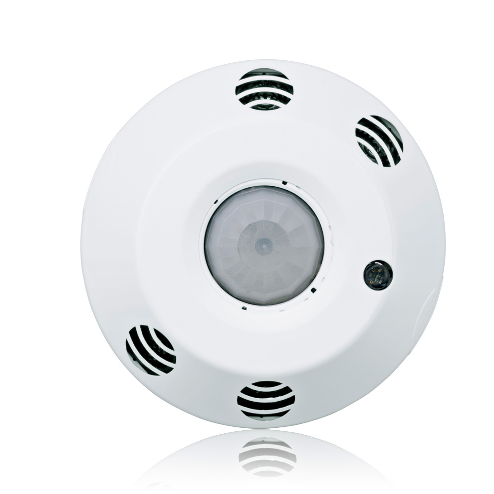 Product image for Vacancy Sensor, Line Voltage, Dual Relay, Multi-Tech, Ceiling Mount, 2000SF, 120-277V, Provolt™