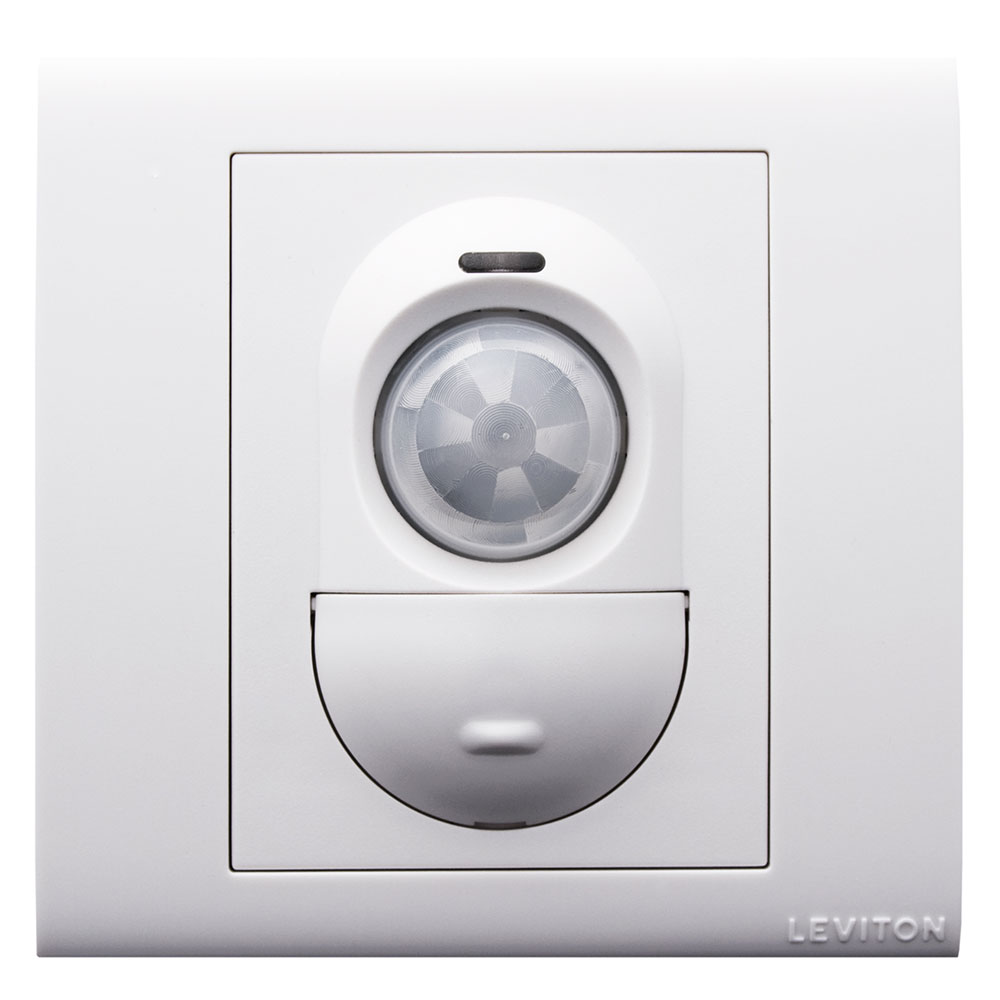 Product image for Occupancy Sensor, PIR, 3x3 Wall Switch, 707SF, 220-240V, Light Almond