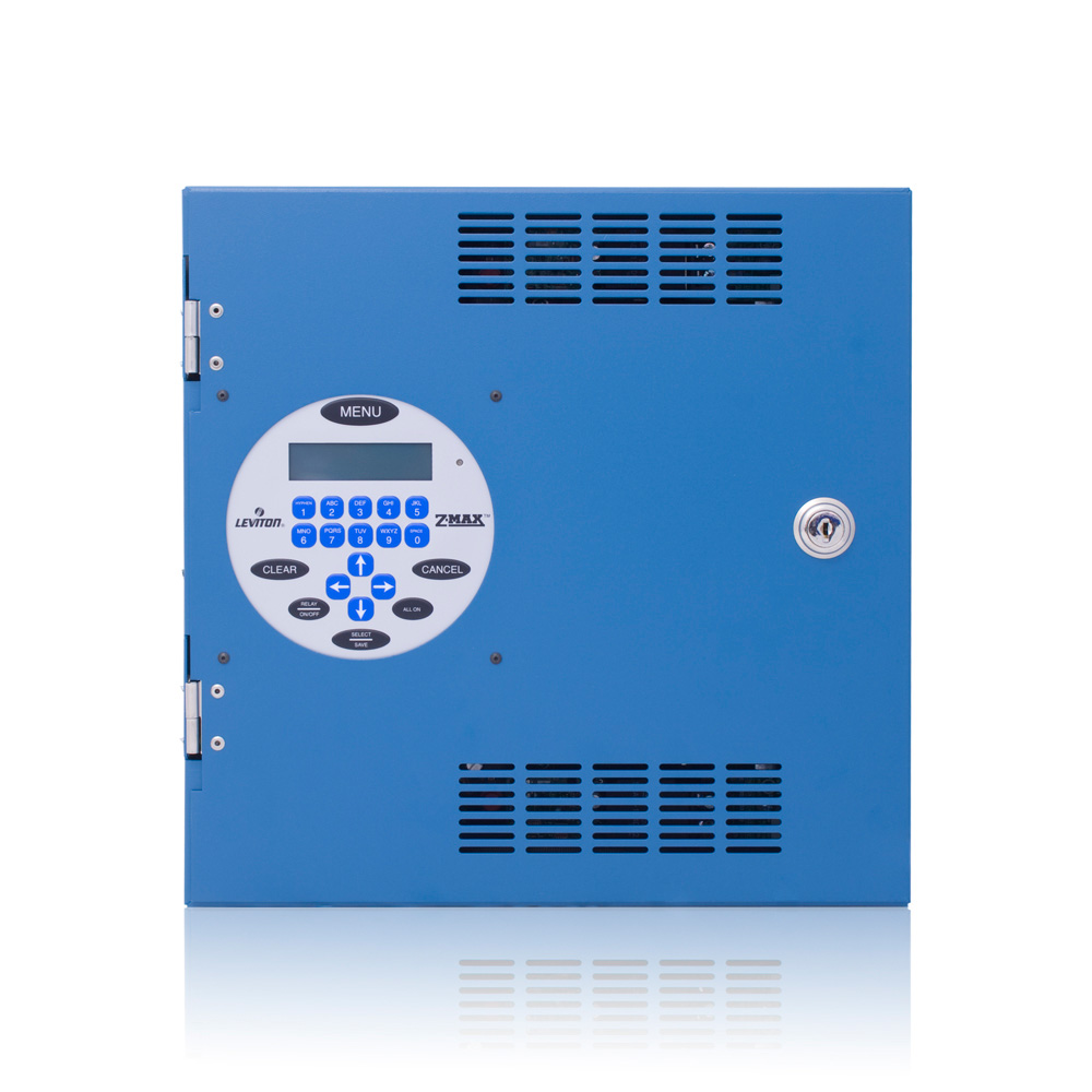 Product image for Discontinued Product, Z-MAX® Plus 8 Relay Panel, Networkable, 120V, 277V and 347V Control Input, (8) 2-Pole Relays