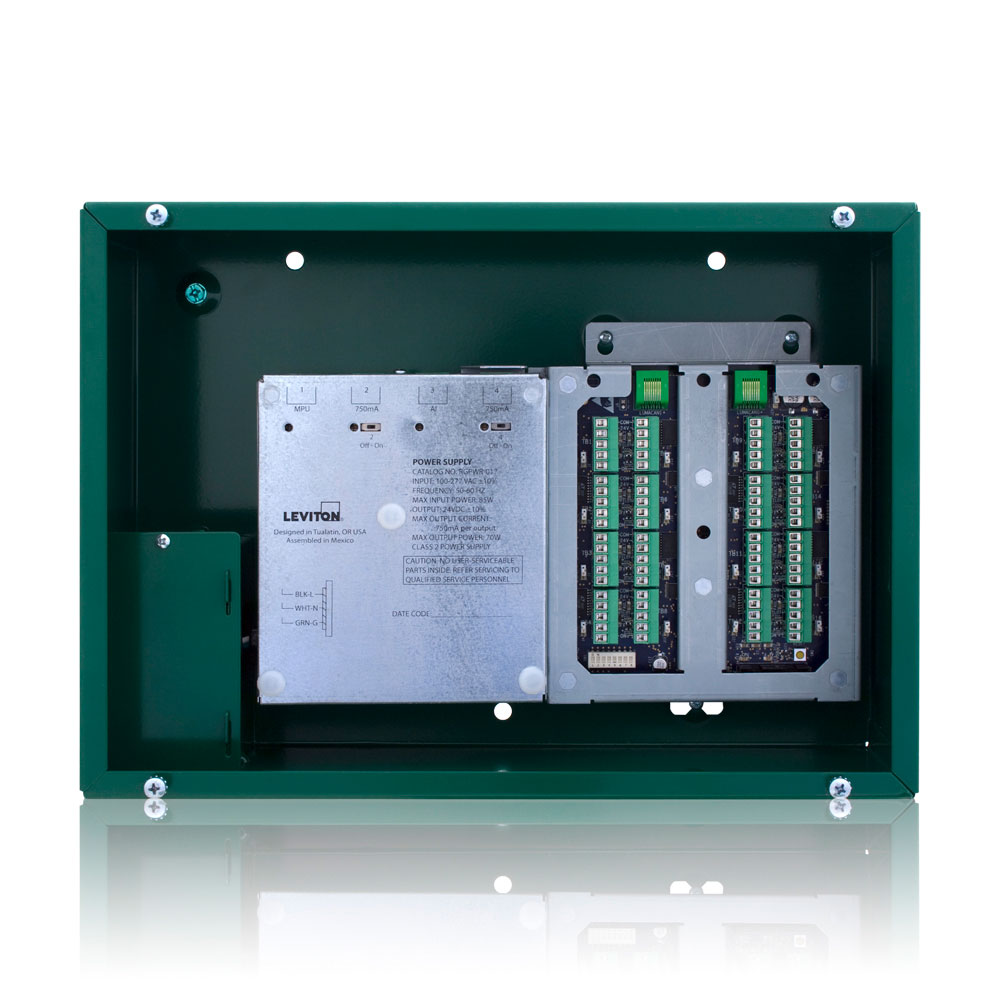 Product image for GreenMAX® Remote Low Voltage Input Cabinet for Relay Panel, 8 inputs, NEMA 1 enclosure, LumaCAN 1