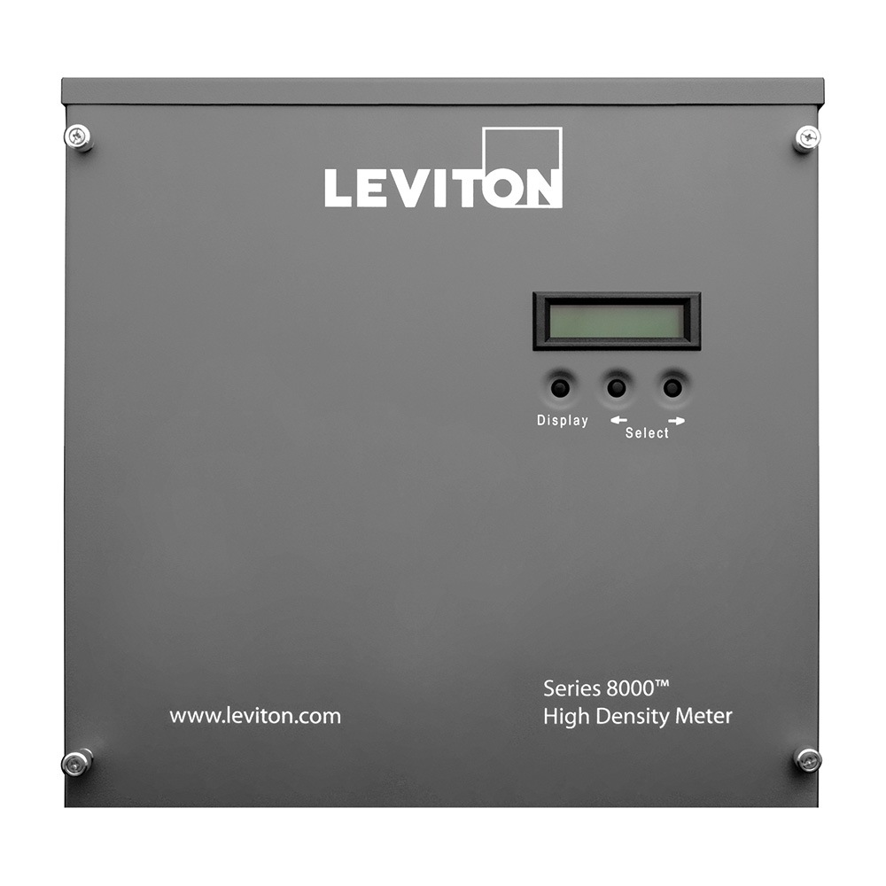 Product image for Submeter, 12 Circuit, 120/208/240V, 6 two-phase meters with Wiring Harness
