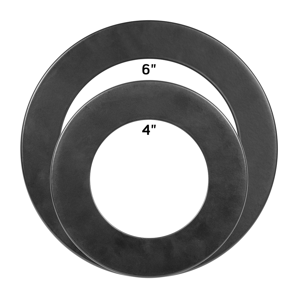 Product image for Matte Black Trim Ring for Smooth Slim Downlights