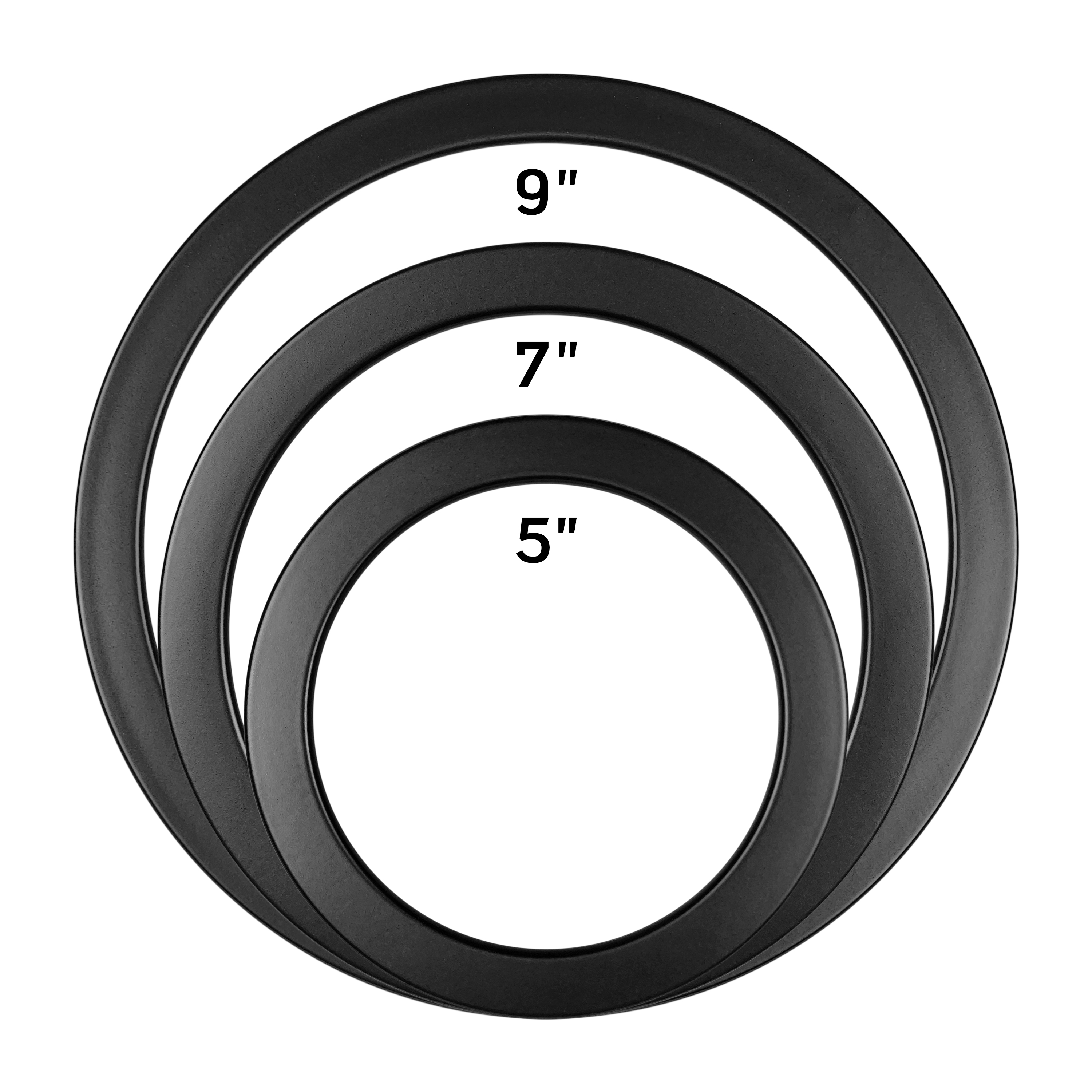 Product image for Matte Black Trim Ring for Surface Mount Downlights