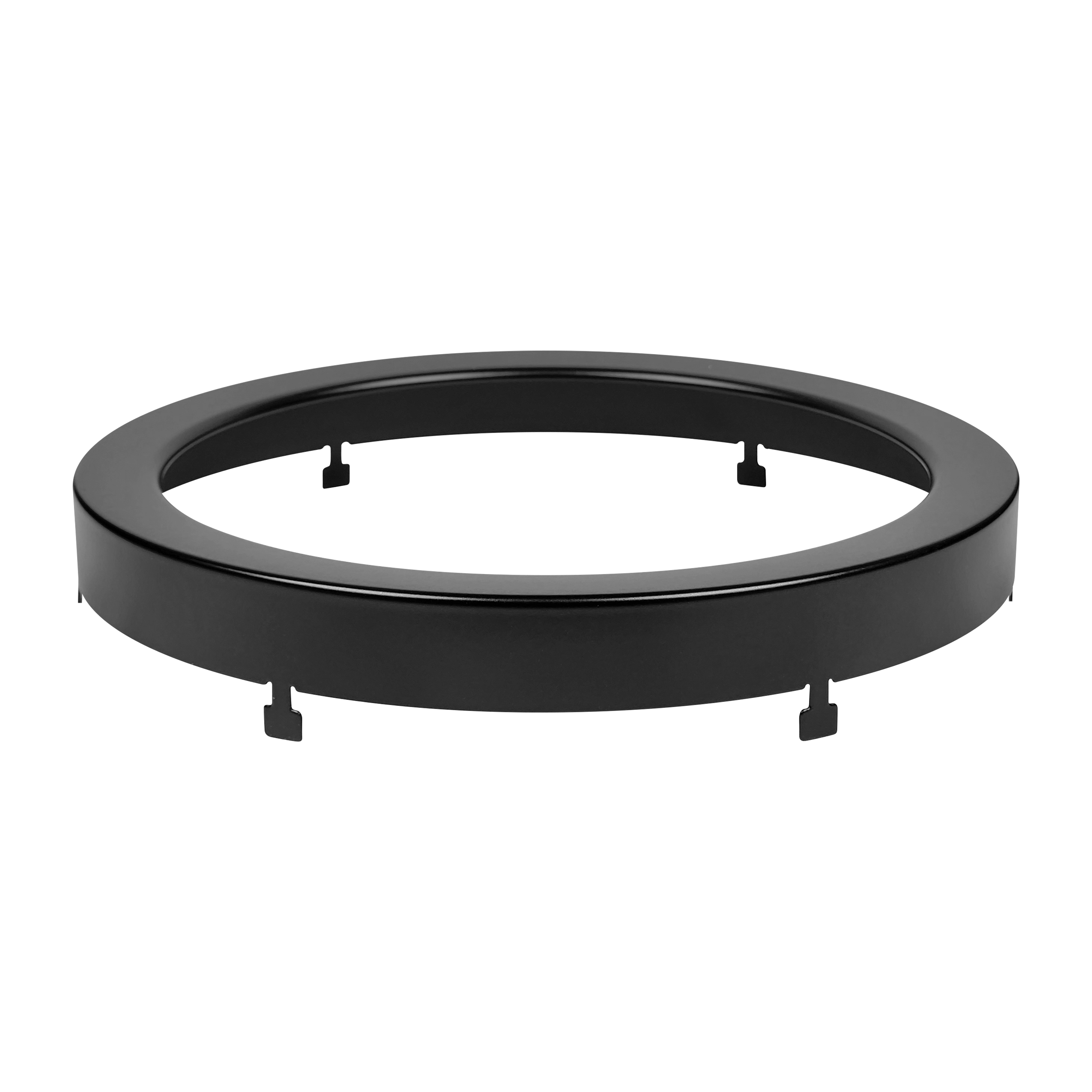 Product image for Matte Black Trim Ring for Surface Mount Downlights, 7-Inch Round Aperature