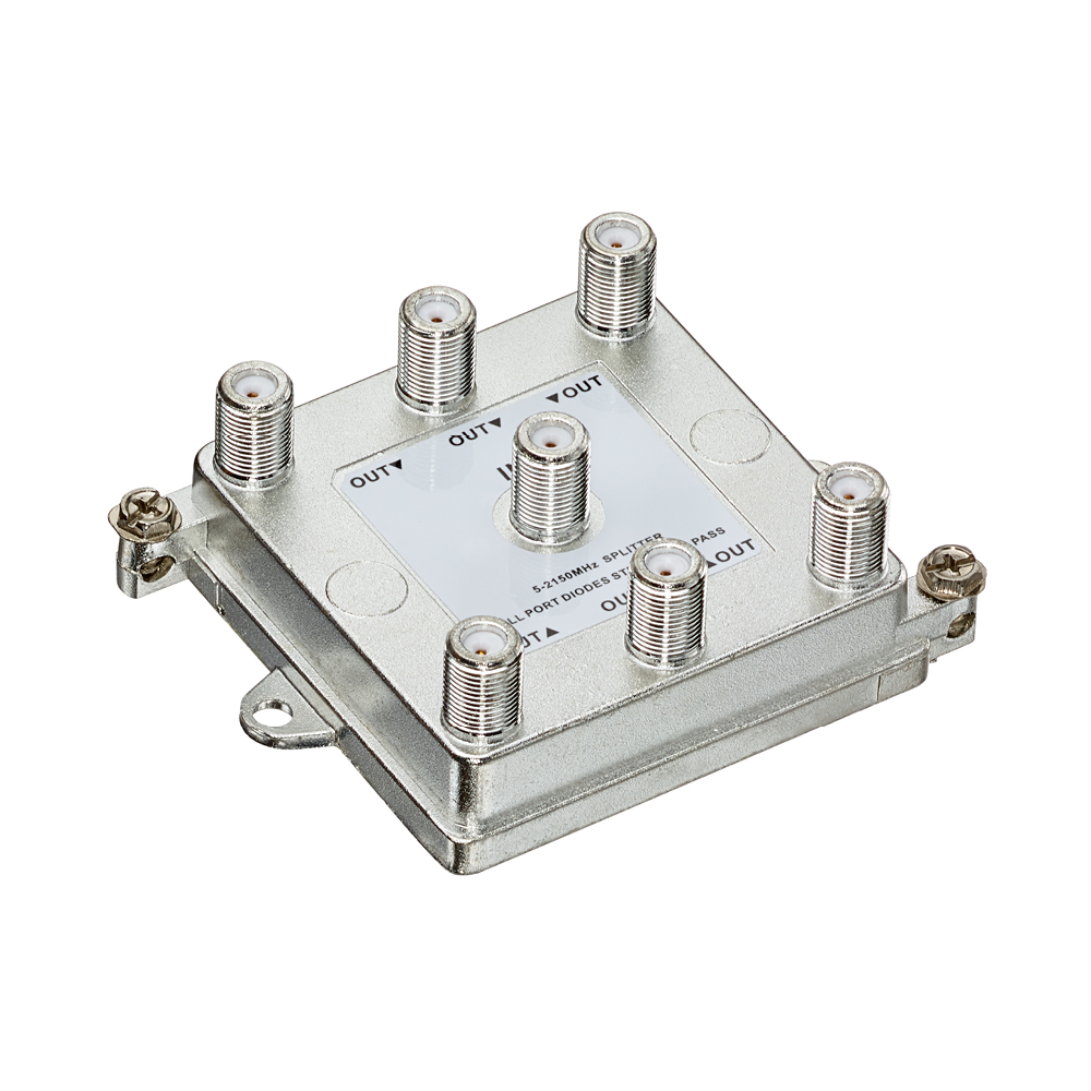 Product image for 1 x 6 (6-Way) Passive Video Splitter