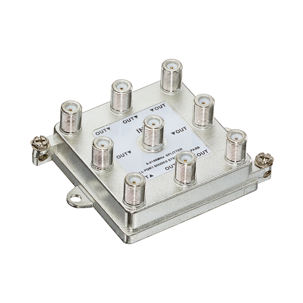 Product image for 1 x 8 (8-Way) Passive Video Splitter