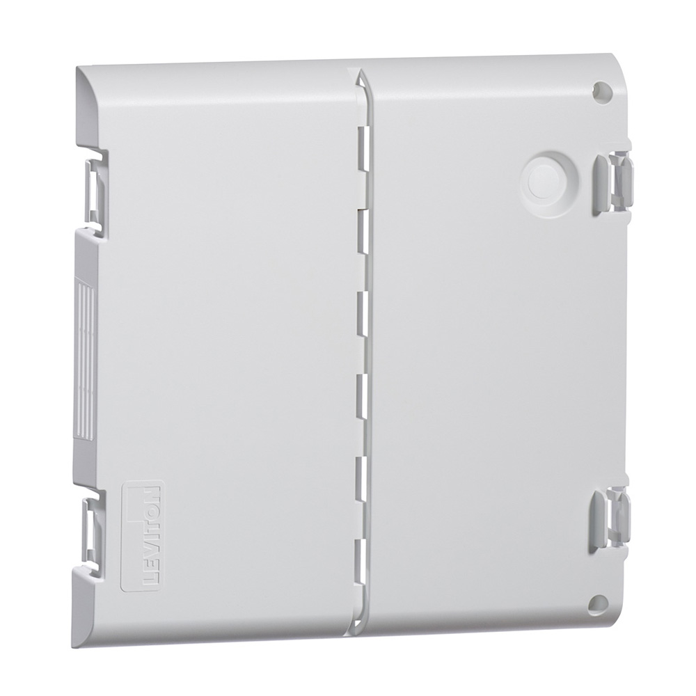 Product image for 14&quot; Vented Hinged Door, Plastic, White