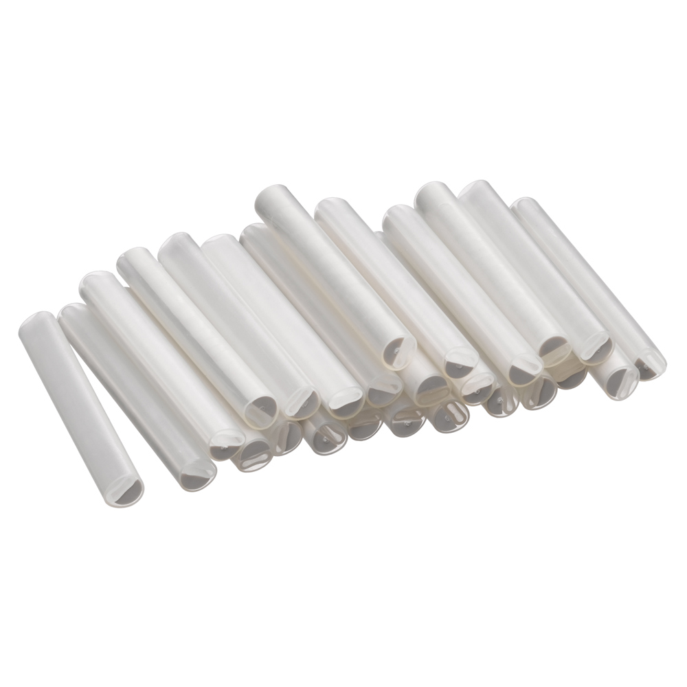 Product image for Fusion Fiber Splice Sleeve, Ribbon Style, 40mm Length (pack of 25)