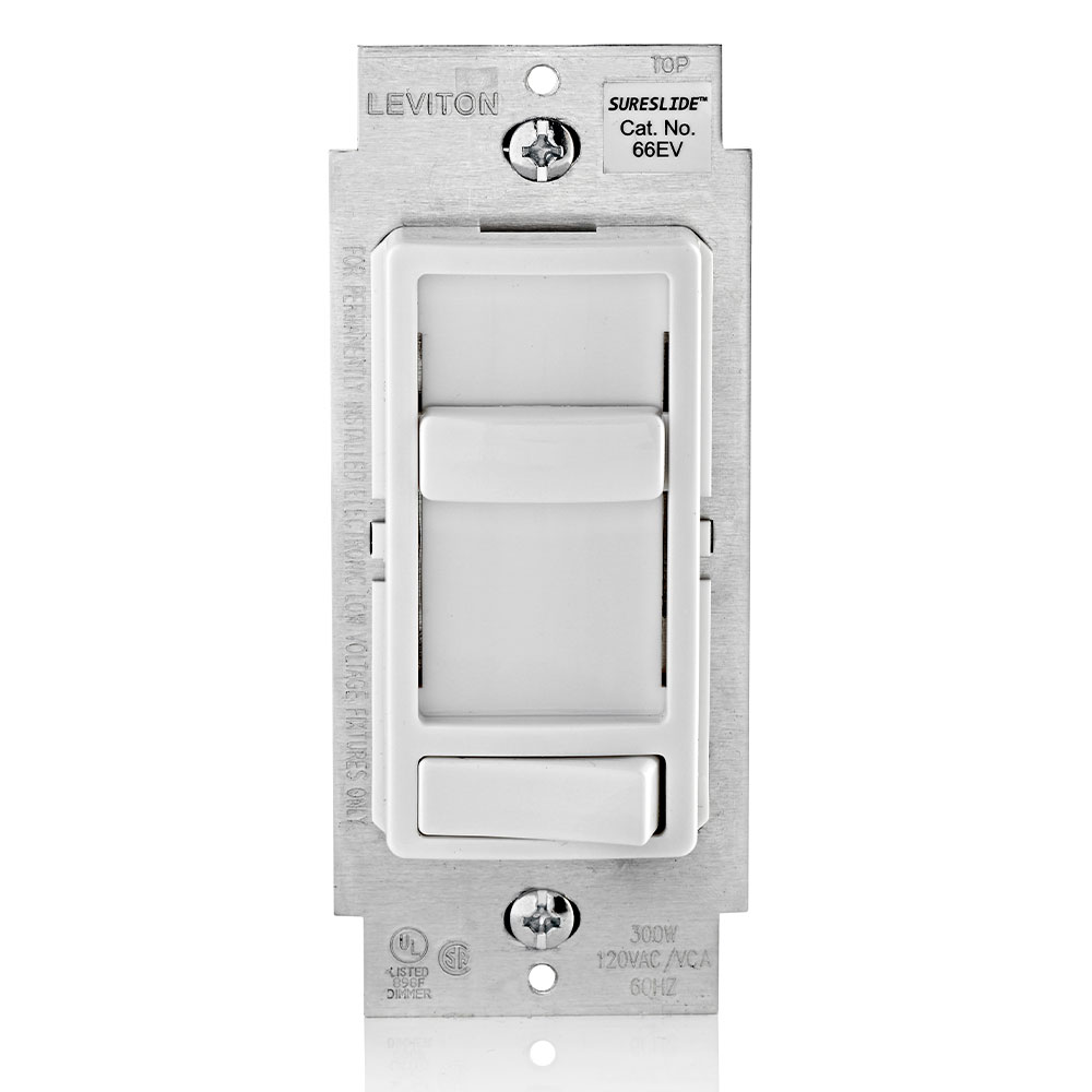 Product image for SureSlide Dimmer Switch for Electronic Low Voltage Bulbs