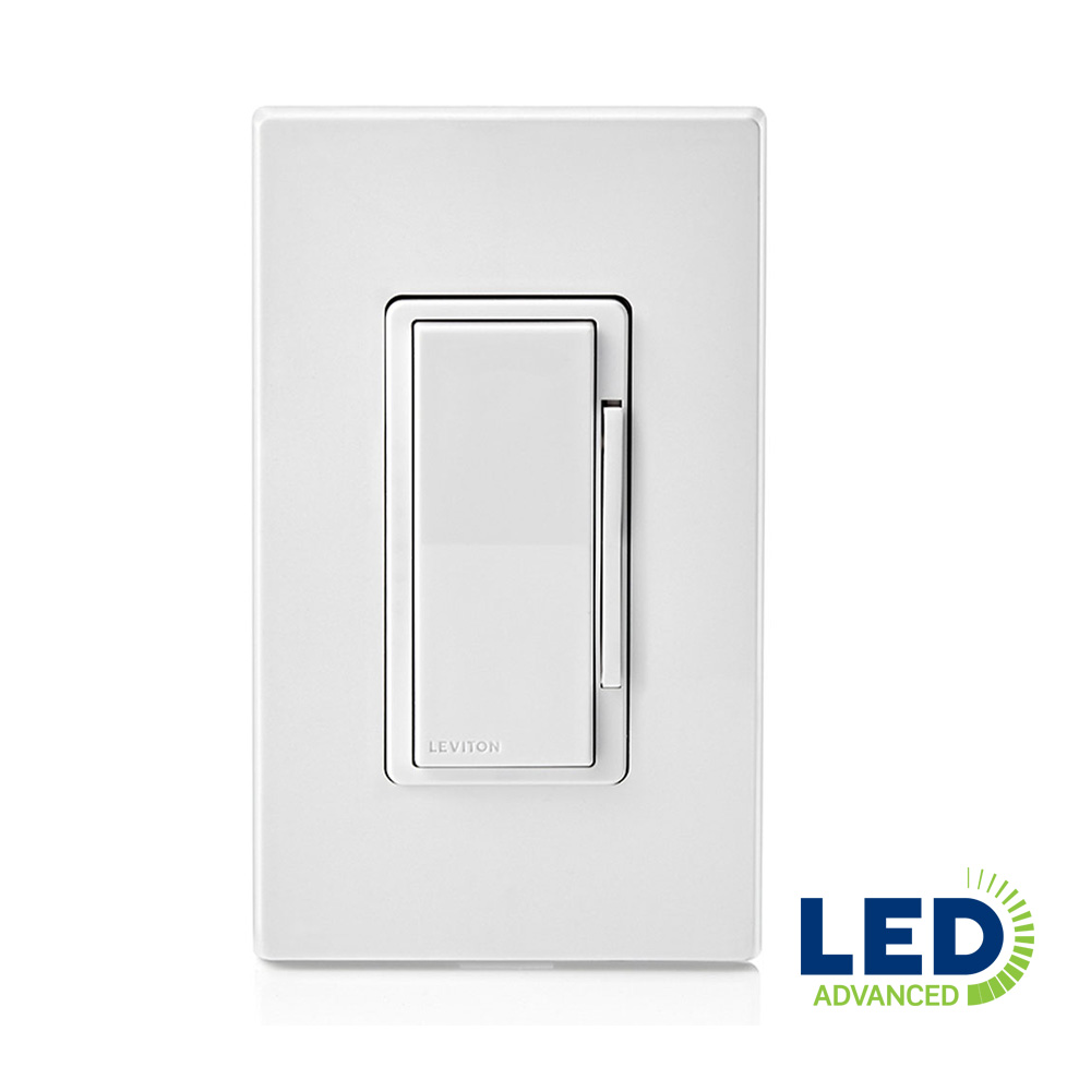 Product image for Decora Smart Wi-Fi Dimmer Switch, Neutral Wire Required