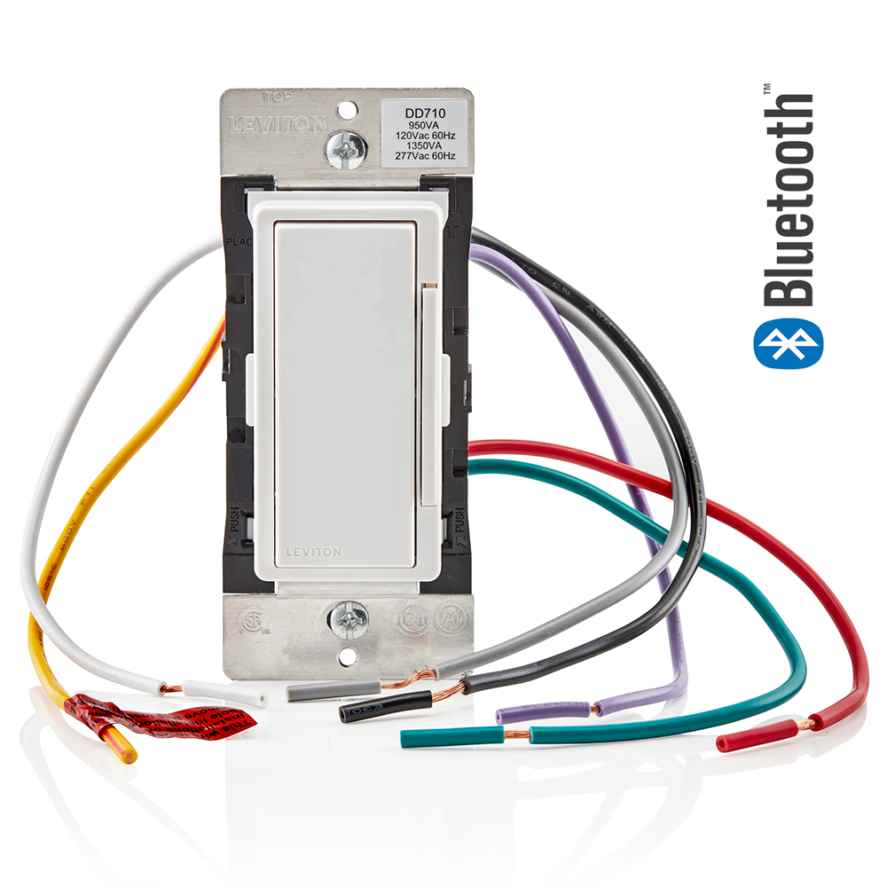 Product image for Decora Digital Dimmer Switch for 0-10V LED, Mark 7 Fluorescent Ballasts