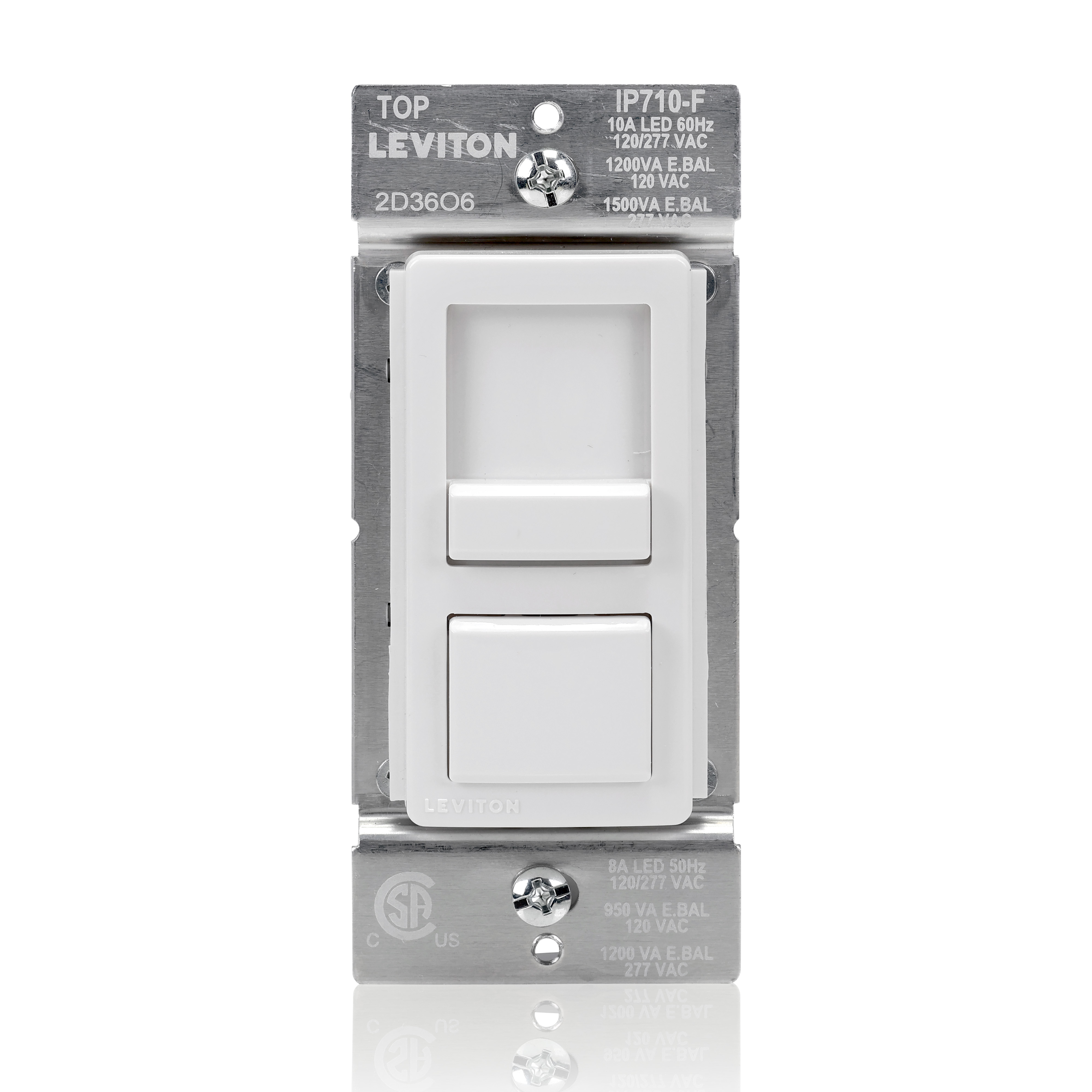 Product image for IllumaTech Dimmer Switch for 0-10V LED, Mark 7 Fluorescent Ballasts